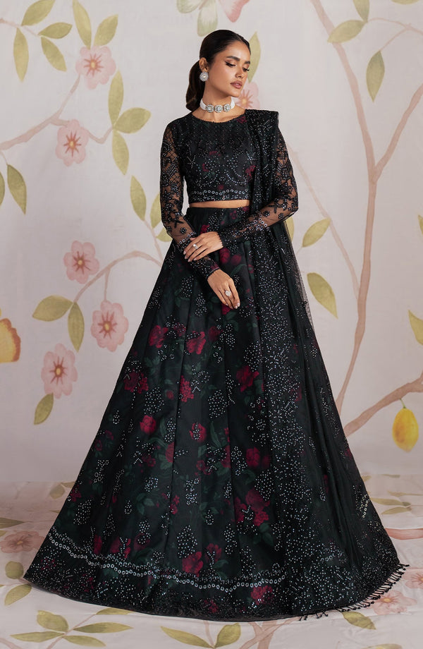 AN-12 Sequins Embroidered Net