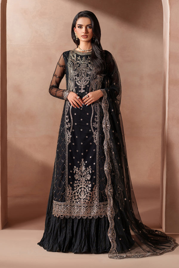 AN-10-Sequins Embroidered Net
