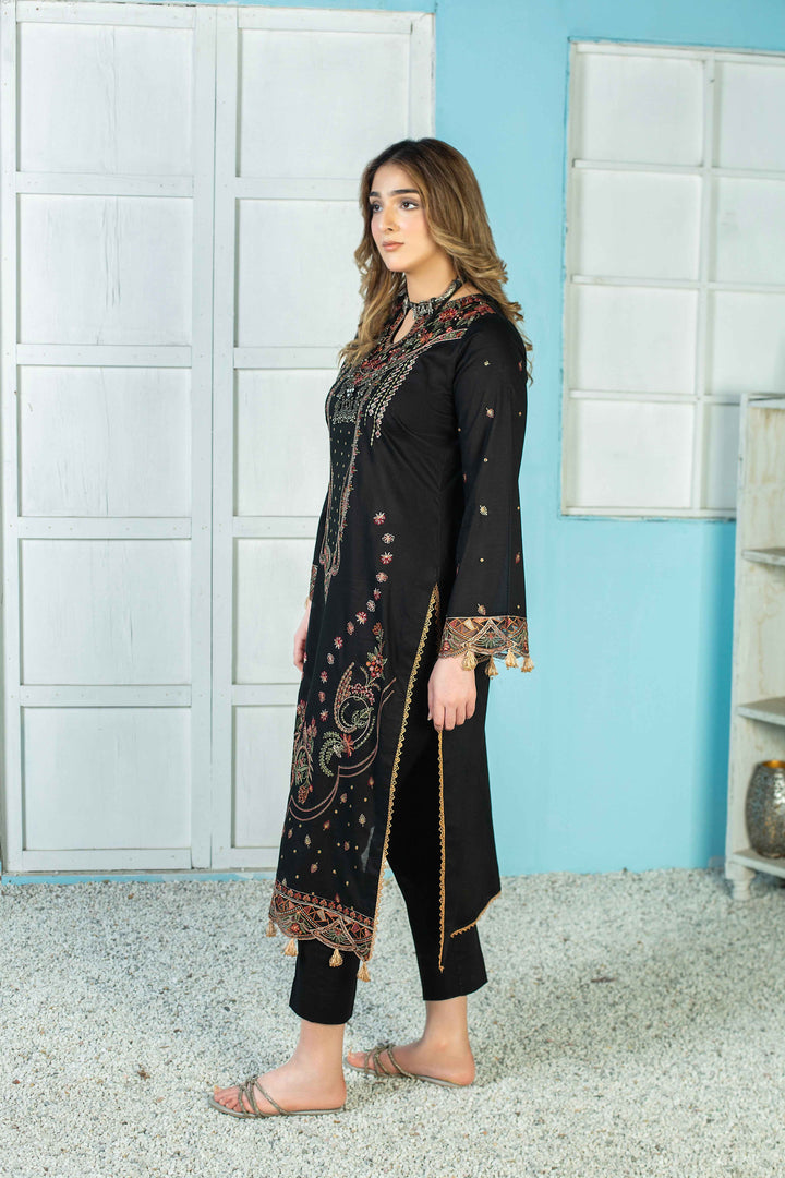 3 Piece - Luxury Embroidered Lawn Suit - AN001 - Anyesha clothes