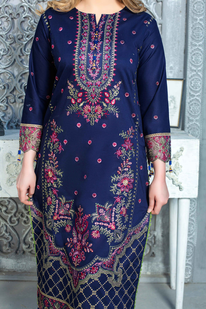 3 Piece - Luxury Embroidered Lawn Suit - AN002 - Anyesha clothes