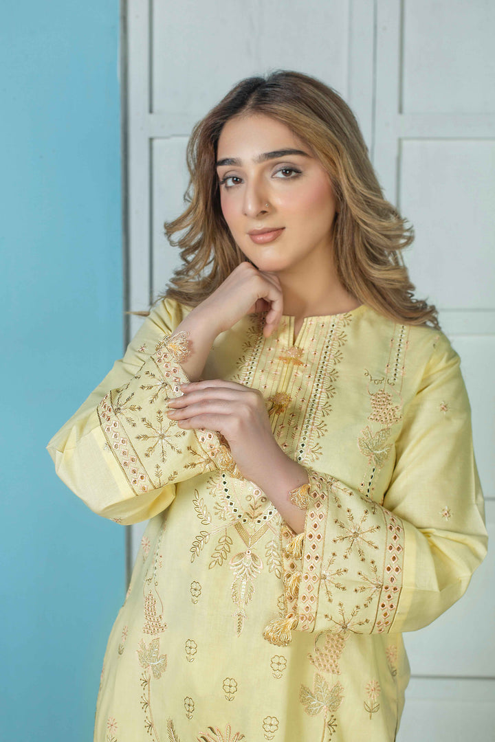 3 Piece - Luxury Embroidered Lawn Suit - AN004 - Anyesha clothes
