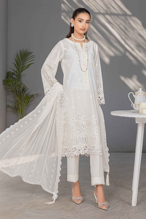 AFSANA Chikankari LAWN D - 51 - Anyesha clothes