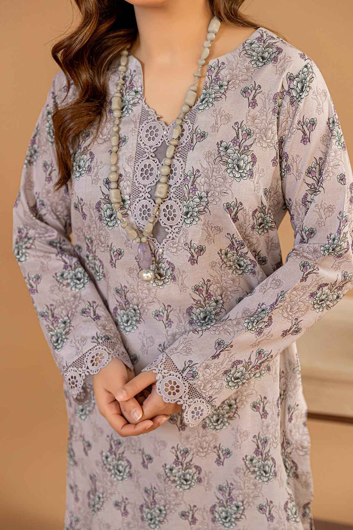 Digital Printed Lawn With Malmal Dupatta BK - 38 - Anyesha clothes