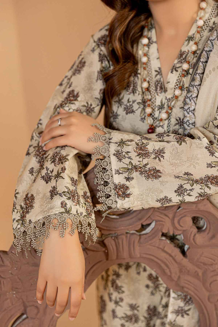Digital Printed Lawn With Malmal Dupatta BK - 39 - Anyesha clothes