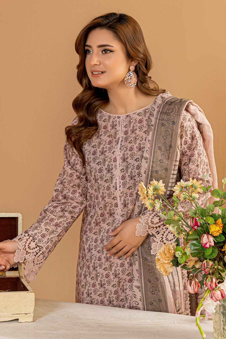 Digital Printed Lawn With Malmal Dupatta D - 36 - Anyesha clothes