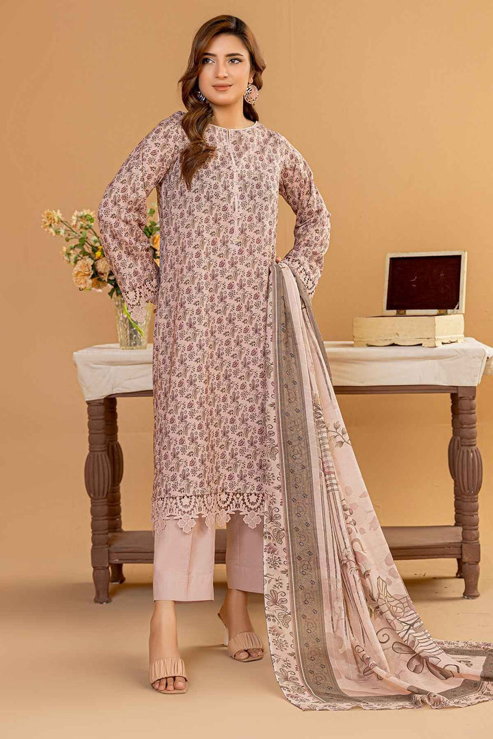 Digital Printed Lawn With Malmal Dupatta D - 36 - Anyesha clothes